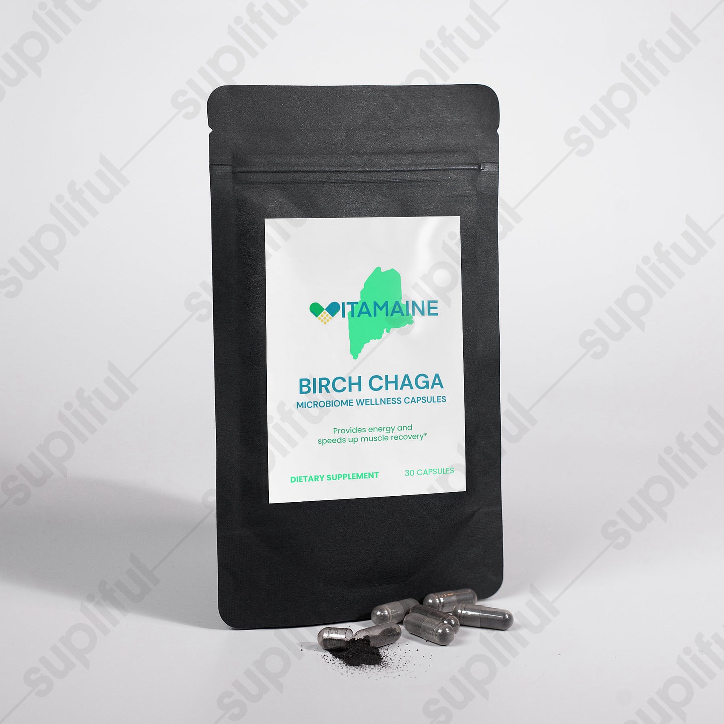 Birch Chaga Microbiome Wellness Capsules