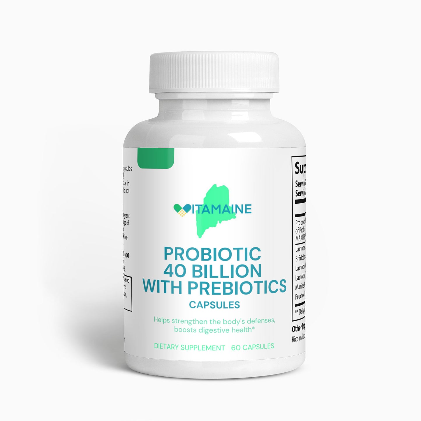 Probiotic 40 Billion with Prebiotics