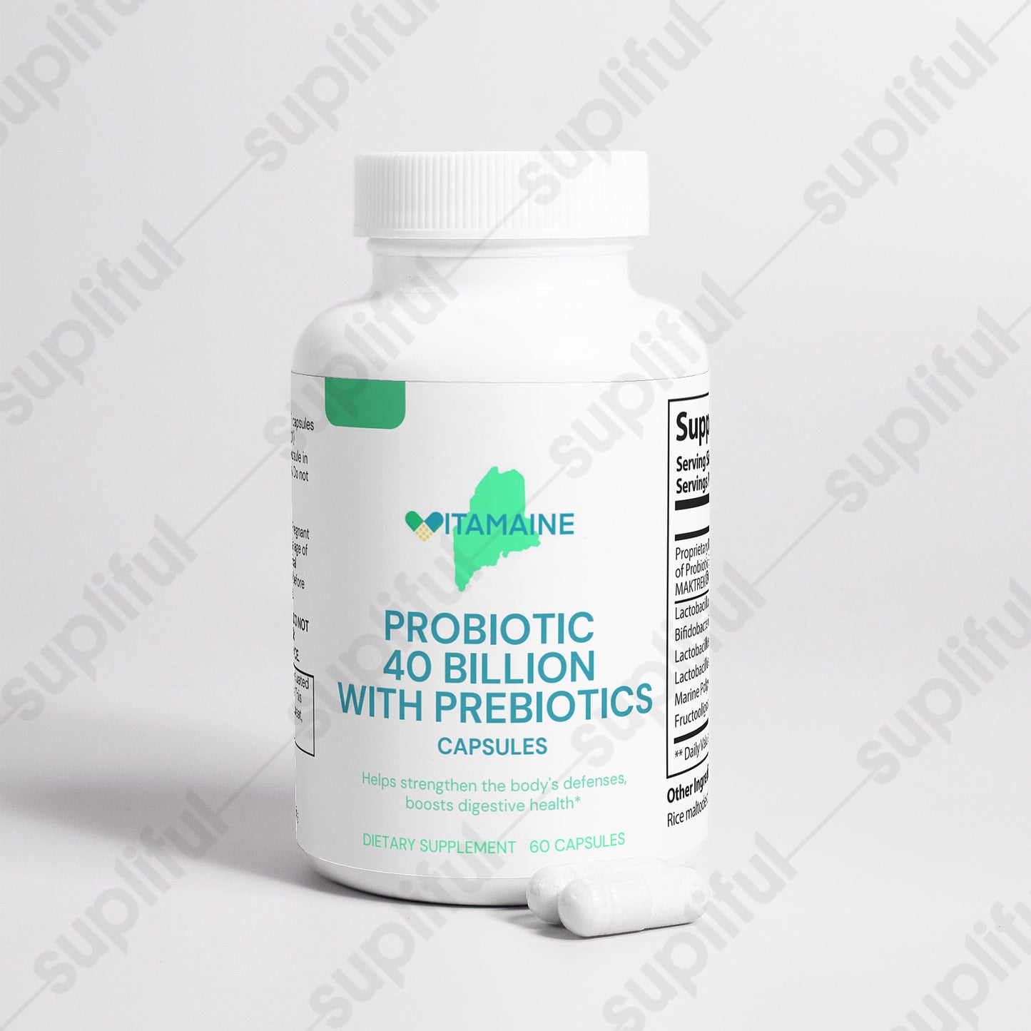 Probiotic 40 Billion with Prebiotics